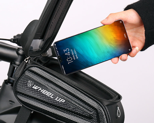 Title 14, EVA front beam bicycle bag, waterproof and with...
