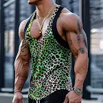 Summer casual stylish men's top, perfect for a relaxed and comfortable look. Ideal for warm weather and offers a stylish — photo 4