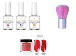 Nagellak, Nagel Infiltratie Poeder, Poeder Kleverig Poeder en Nail Art. Ontwerp moeiteloos prachtige en duurzame nageldesigns. — foto 50