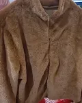 Jaqueta de pelúcia com gola alta feminina casaco de inverno casual com zíper e gola alta blusa de lã roupas femininas — foto 6