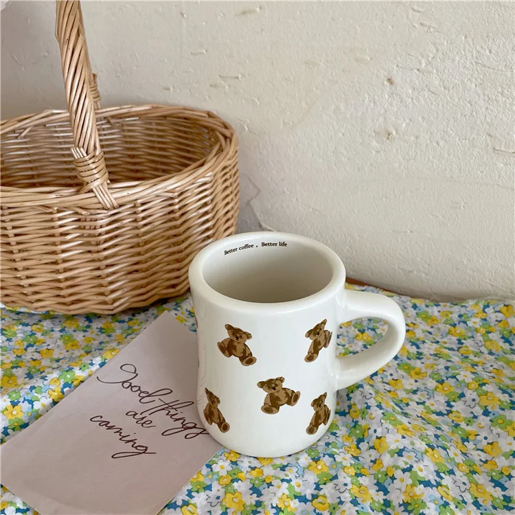 Title 4, Homemade French Butter Bear Mug Large Capacity ...
