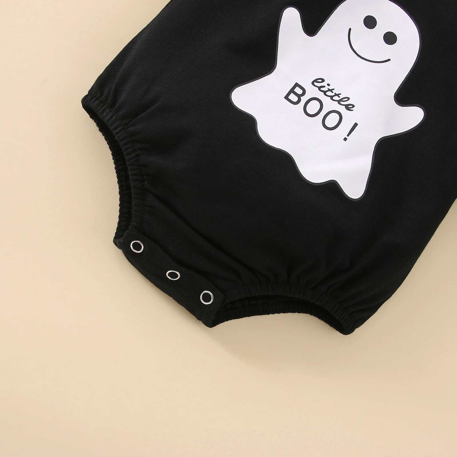 Macacão de Halloween para Bebê Manga Longa Conforto e fofura para seu bebê aproveitar a festa de Halloween com estilo. — foto 3