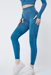 Pantaloni sportivi da yoga a vita alta per palestra, offrono comfort e sostegno, perfetti per allenamenti e attività fisica. — foto 13