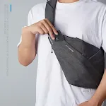 Bolsa de lona digital de almacenamiento para negocios multifuncional bandolera antirrobo. Ideal para transporte seguro y cómodo de tus pertenencias. — foto 9