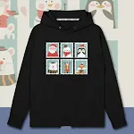 Thin hooded black A