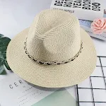 Summer Outing Women's British Jazz Beach Hood Perfect for the Beach Sun Protection Lightweight & Comfortable Summer Styl — photo 5