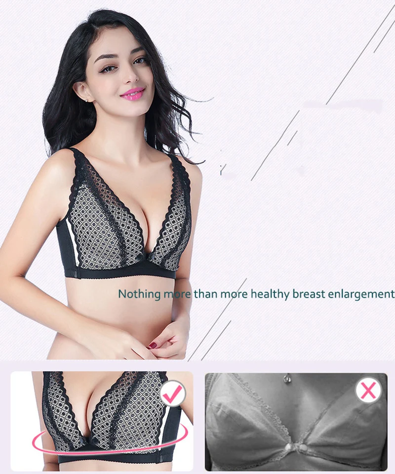 Title 8, Thin breastfeeding underwear bra, comfortable a...
