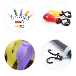 Multifunktionale Nylon-Baby-Aufbewahrungshaken Zubehör, ideal für Kinderwagen und mehr. Ordnung leicht gemacht, alles griffbereit und sicher. — foto 17