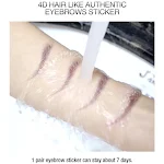 Ecological Waterproof Natural Simulation Eyebrow Stickers Achieve perfect, natural-looking, waterproof eyebrows with eas — photo 4