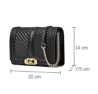 Title 2, Bolsa de corrente fashion, transversal para omb...