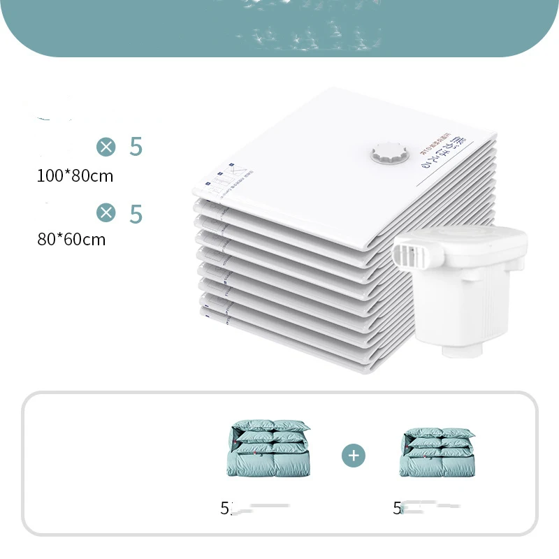 Title 5, Extra Large Vacuum Compression Bag for Househol...