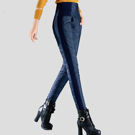 Title 4, Thin Womens Down Pants for Outer Wear Warm and...