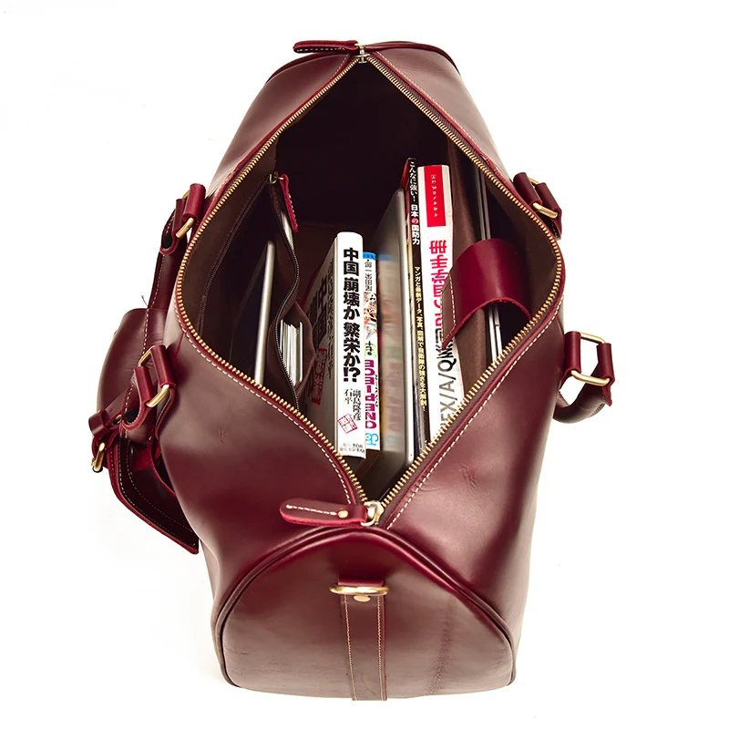 Bolsa Tote de Couro Crazy Horse — foto 3