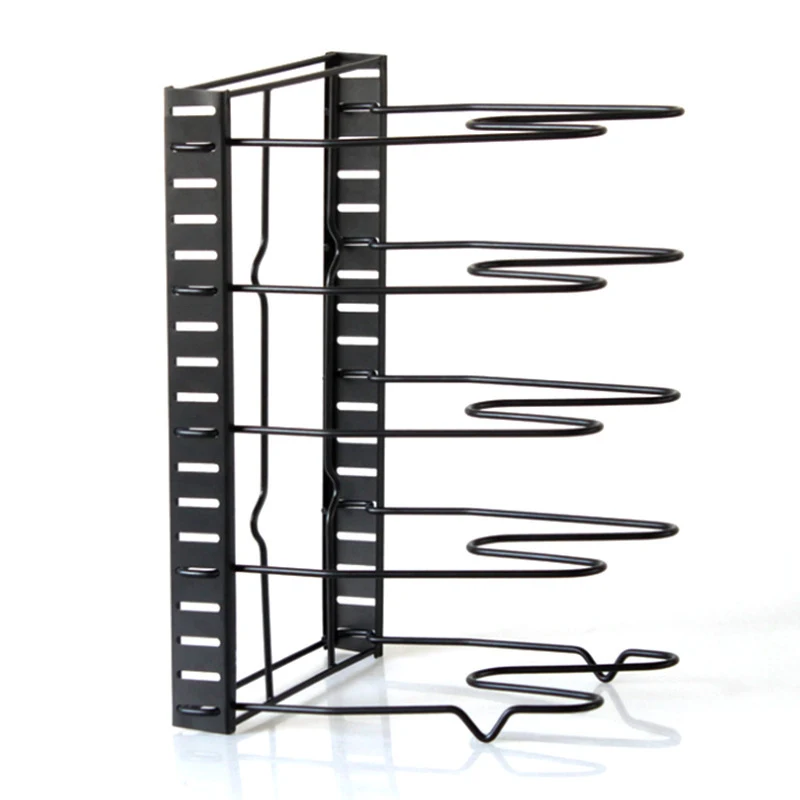Title 6, Thickened Pot Cover Rack Cutting Board Shelf, P...