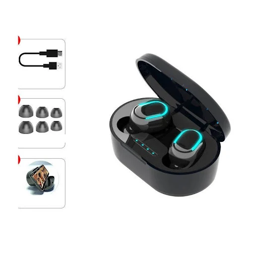 Title 11, Wireless dual ear mini digital display Bluetoot...