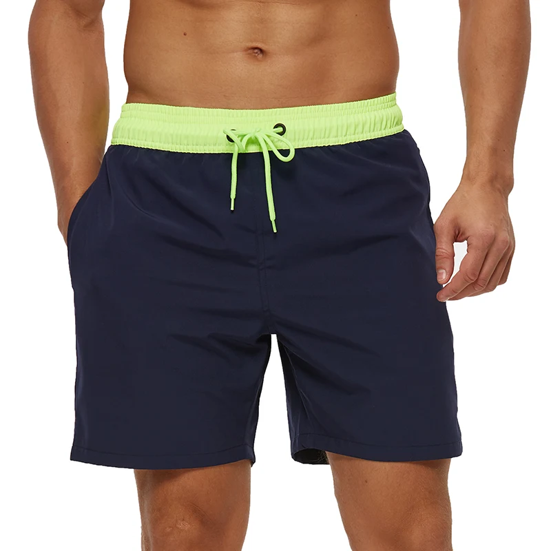 Title 3, After The Beach Pants Solid Color Quartered Men...