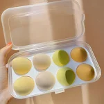 Do Not Eat Powder Beauty Egg Makeup Sponge, Wet & Dry Puff, Soft, Giant Size, with Storage Box. Achieve flawless makeup — photo 3