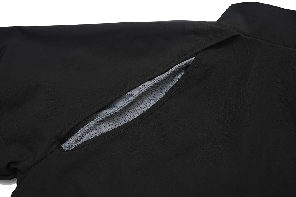 Roupa fina respirável de proteção solar primavera e outono com forro de malha dupla. Ideal para conforto e proteção contra o sol. — foto 9
