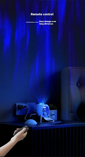 Title 5, Astronaut Starry Sky Projection Lamp Ambience L...