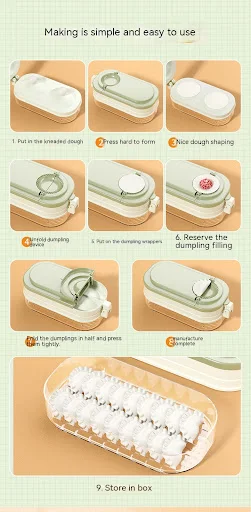 Title 7, Household Multi-functional Three-in-one Dumplin...
