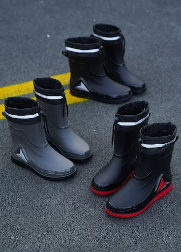 Title 14, Closed Waterproof Shoes Outdoor Rubber Boots Du...
