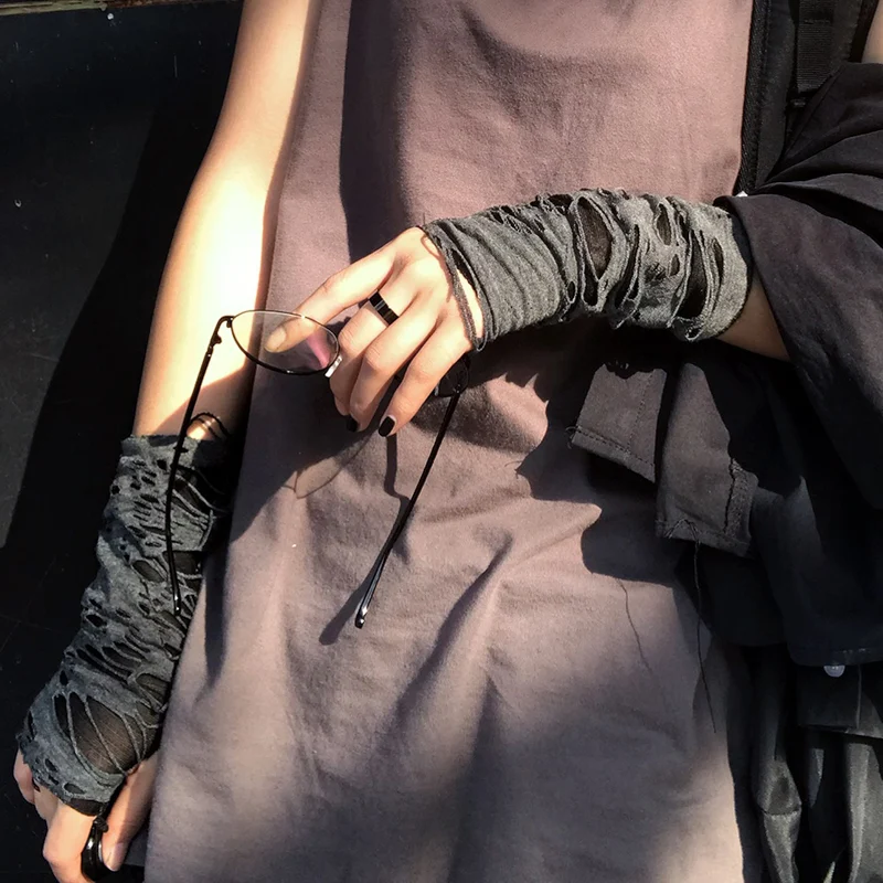 Title 4, Gloves Punk Yamamoto Dark Sleeve Student