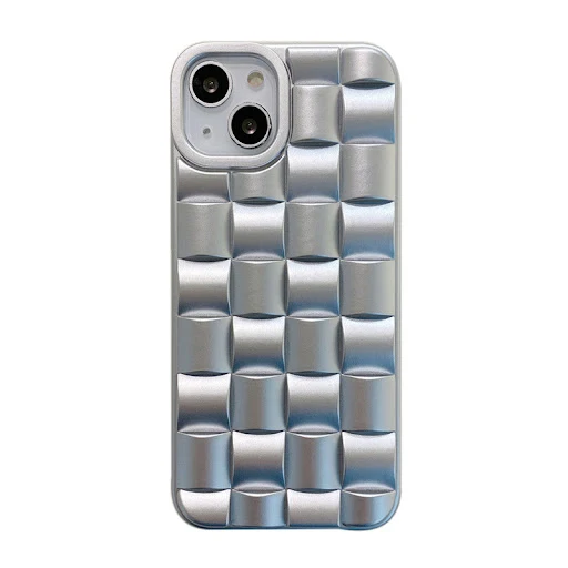 Title 5, Simple solid color woven pattern mobile phone c...
