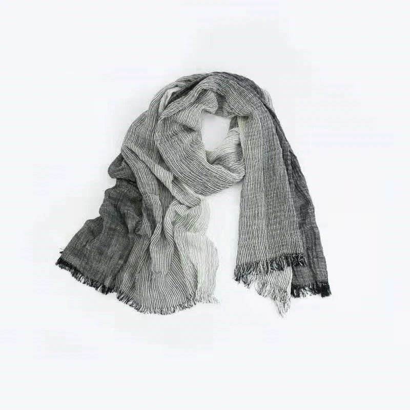 Title 4, Cotton and linen stripes scarf