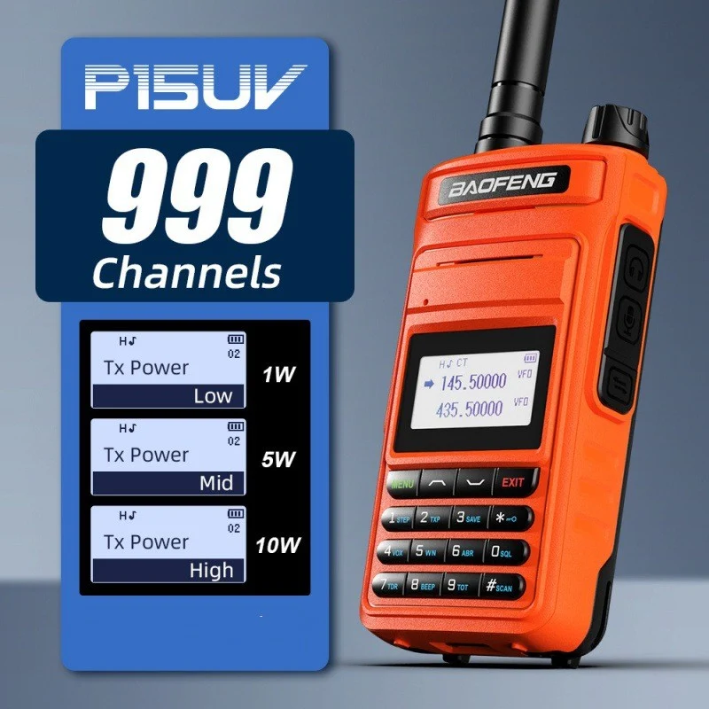 High Power Handheld Civil Transceiver for Clear Communication. Exceptional range and reliable performance for critical s — photo 5