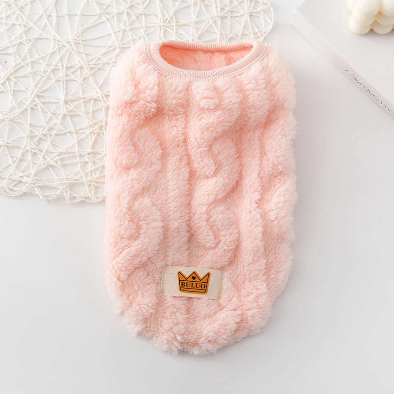 New Pet Clothes Dog Warm Cotton Vest Double Sided Fleece Keep Your Dog Cozy and Warm in Cold Weather Perfect for Winter — photo 2