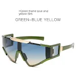 European and American style cycling sunglasses for men's outdoor sports. Provides UV protection, clear vision and comfor — photo 9