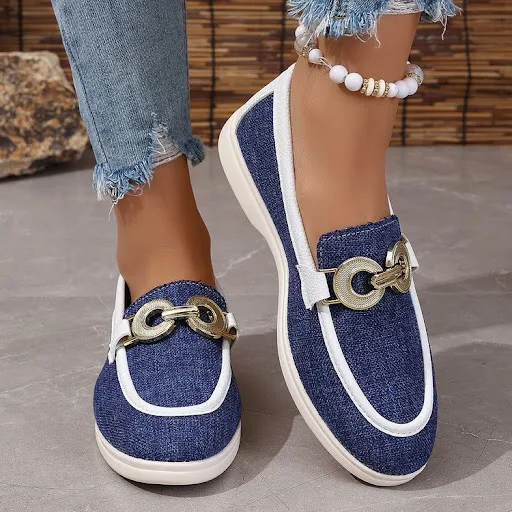 Title 9, Fly-kit Mesh Metal Casual Womens Shoes featuri...