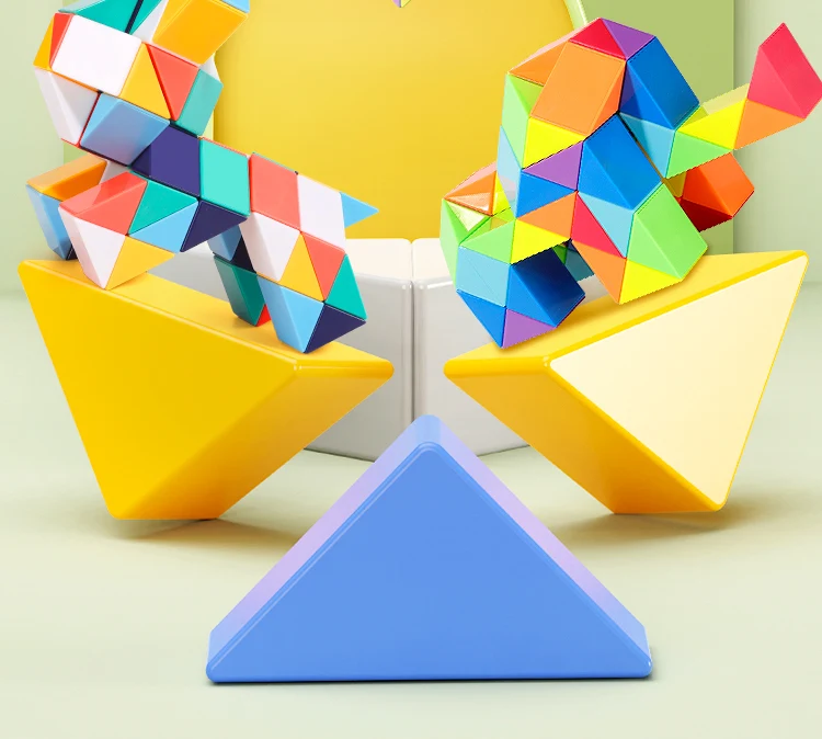 Title 2, Magic Snake Cube Stress Relief Educational Toy ...