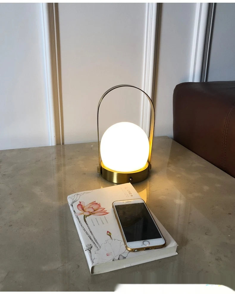 Title 5, Mid-ancient Danish Portable Table Lamp