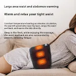 Waist massager for lumbar muscle strain relief, featuring hot compress and physiotherapy for vertebra and spine care. — photo 3