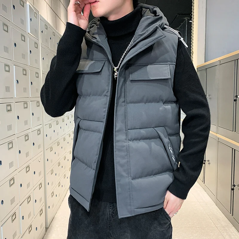 Title 7, Autumn New Domestic Trend Korean Waistcoat Men...