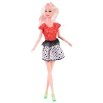 Roupas de boneca 30cm para meninas, moda e diversão para vestir, vestidos estilosos, presente perfeito para estimular a criatividade infantil. — foto 14