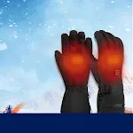 Luvas elétricas aquecidas grossas e quentes, ideais para aquecer as mãos no inverno. Calor ajustável e conforto duradouro. — foto 4