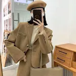 Camel skirt