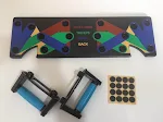 Push-up stands for improved workouts. Ergonomic design enhances form, reduces wrist strain, and maximizes muscle engagem — photo 5