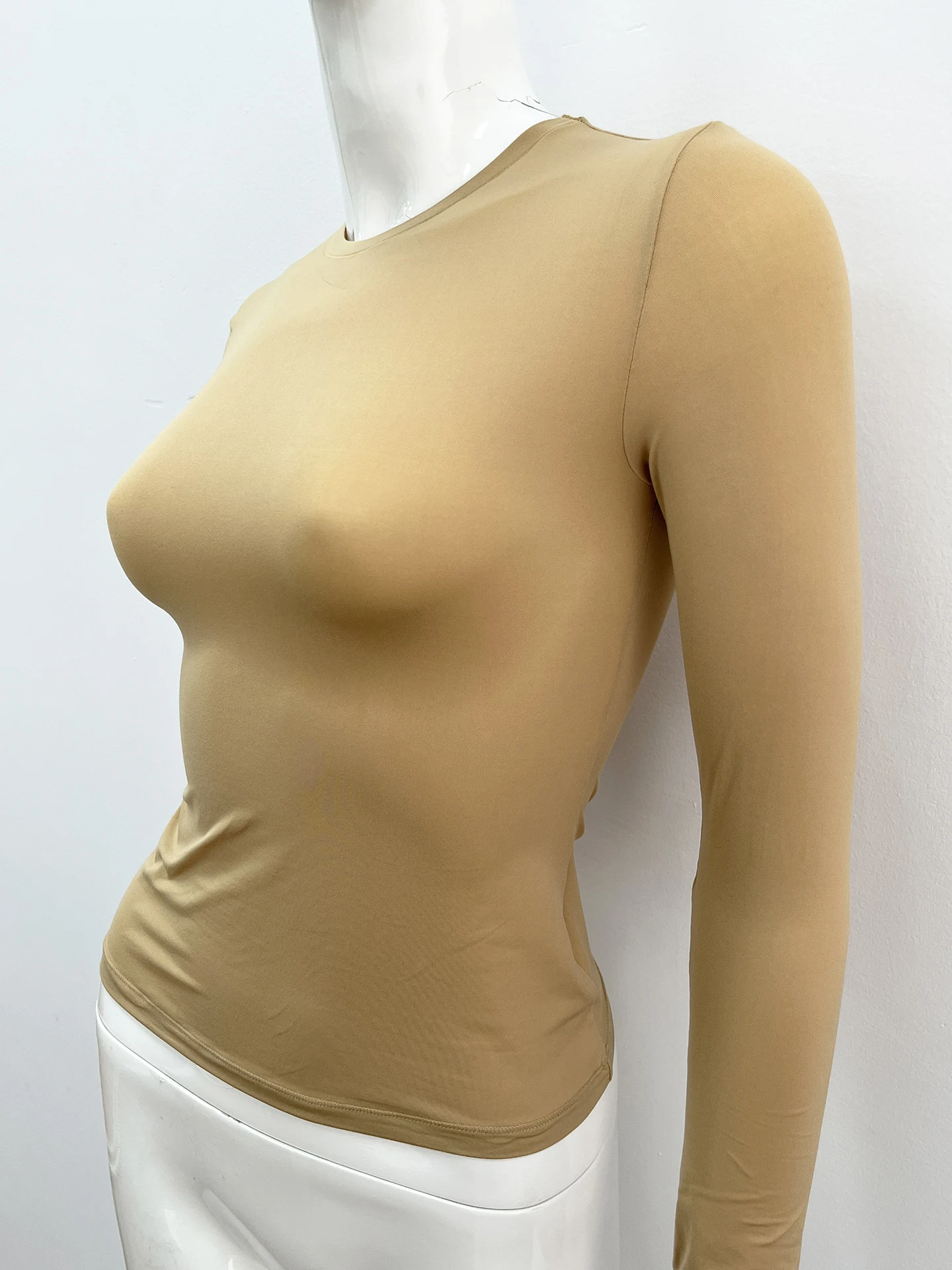 Title 18, Brushed High-density Nylon Long-sleeved Bottomi...