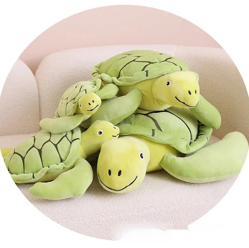 Title 5, Marine Animal Turtle Plush Toy Childrens Pillo...