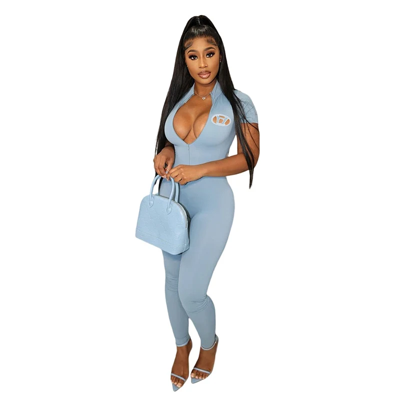 Title 5, Embroidered High Waist Tight Sports Fitness Jum...