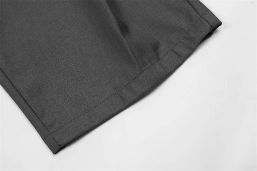 Title 6, Mens Loose Straight Wide Leg Mop Trousers Comf...