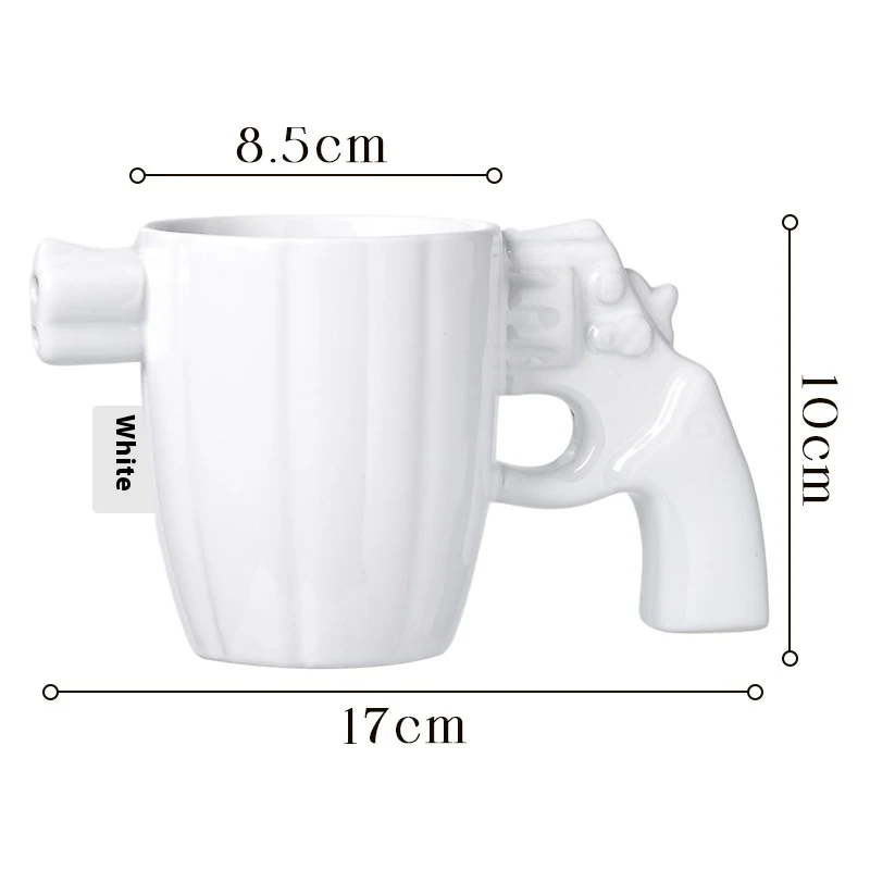 Creative Fiveshooter Ceramic Explosion-proof Mug Enjoy your drinks safely and stylishly. Innovative design and superior — photo 2
