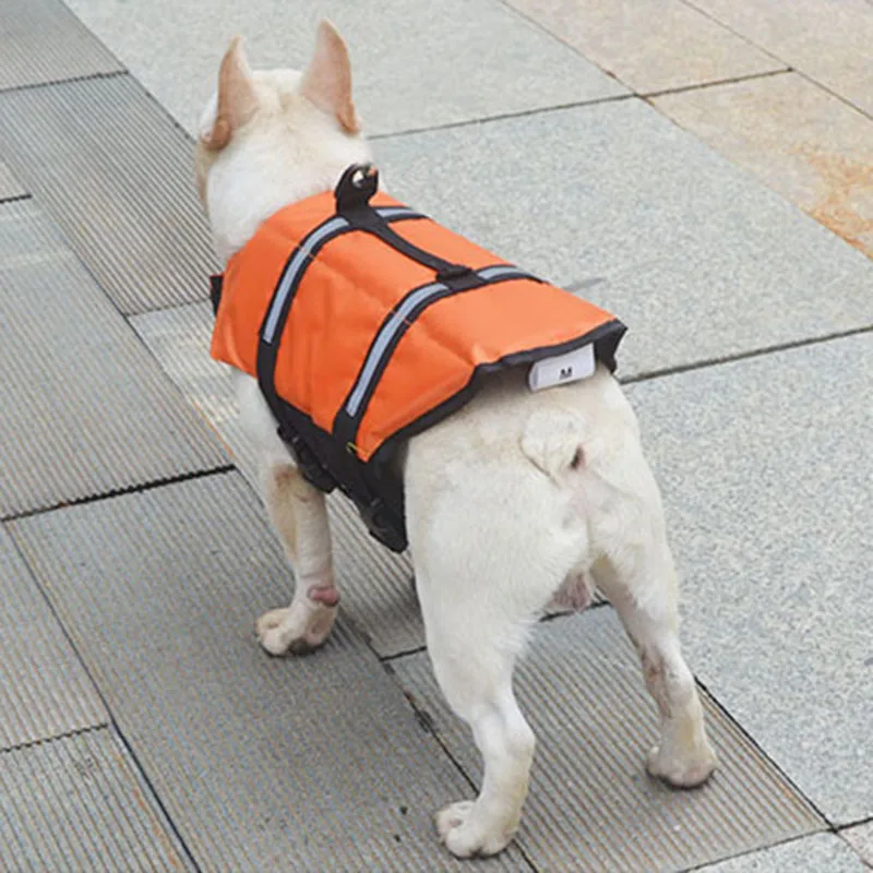Title 2, Reflective Pet Life Jacket Outdoor Safety Train...