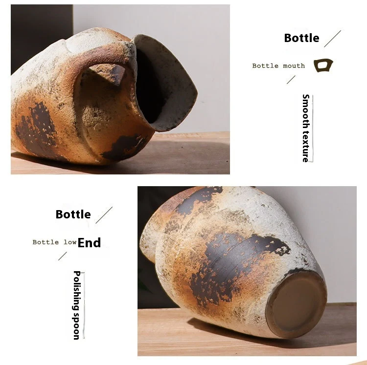 Title 9, Ceramic Kettle Vase for Living Room Flower Arra...
