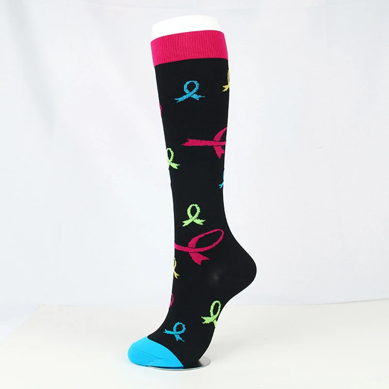 Sports Elastic Stockings Long Tube for Outdoor Fitness Men and Women, High Breathable Socks for Running and Workout. — photo 3