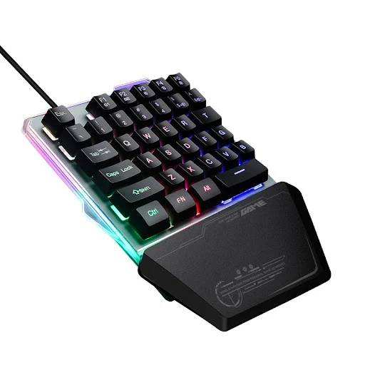 Title 3, Teclado robótico para uma mão