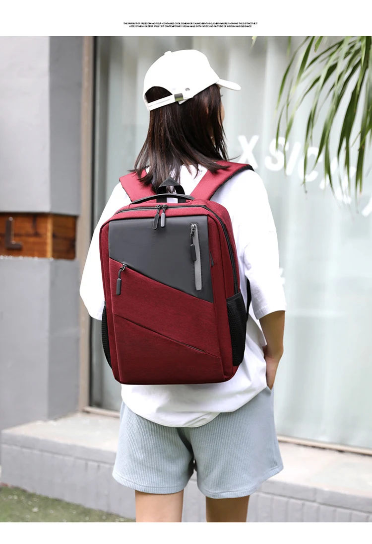 Title 9, Nova mochila de trabalho masculina fashion, sup...